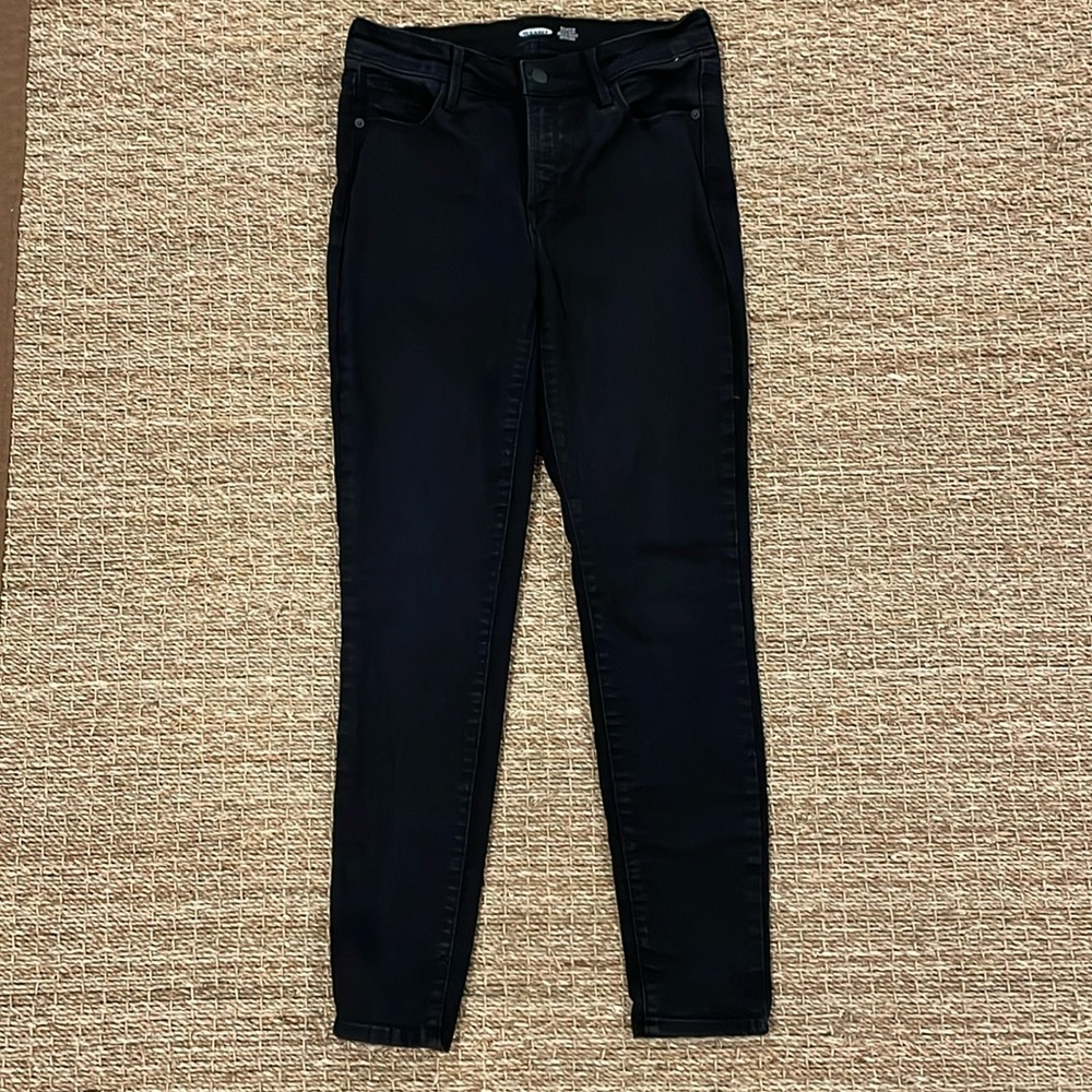 Rockstar Super-Skinny Jeans for Women - black size 6